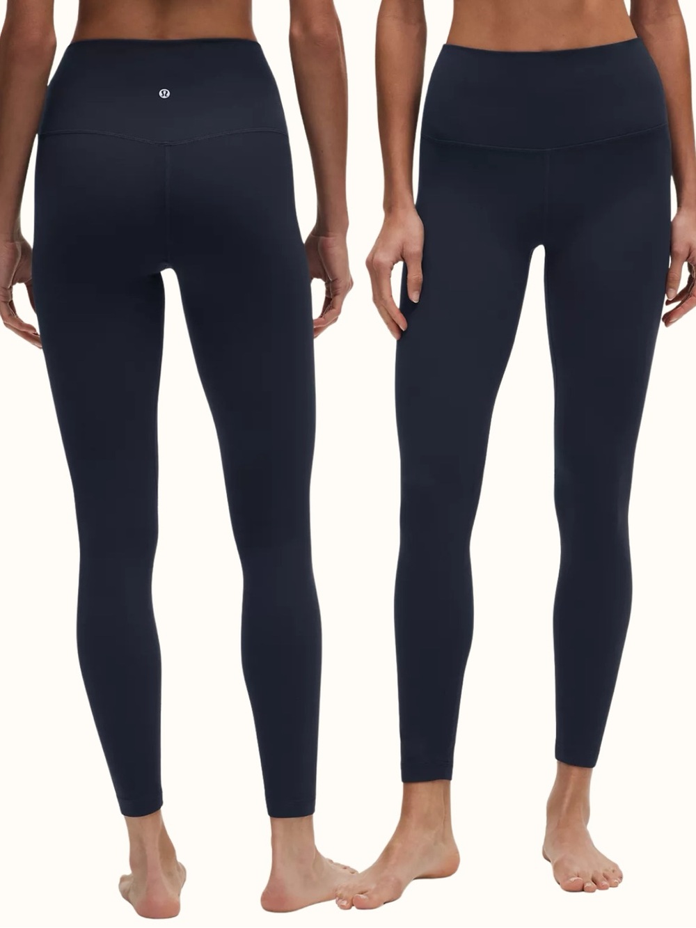 Lululemon Align High-Rise True Navy Full Length Leggings 28" Size 4